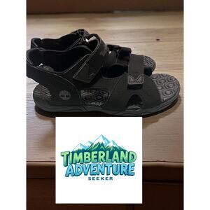 Timberland Adventure Seeker 2 Strap Sandals Black 5 Youth